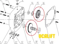 Редукторная пара 02501/0301/0502 купить в Москве с доставкой по всей России | ProtosMarket.ru