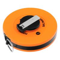 Рулетка геодезическая, 10 м х 12,5 мм, лента ПВХ, закрытый круглый корпус Sparta