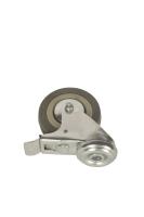 Колесо аппаратное поворотное SChgb 93 75 мм под болт с тормозом (F) по ценам производителя в Екатеринбурге с доставкой по всей России