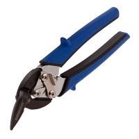 Ножницы по металлу "Piranha", 185 мм, прямой и правый рез, сталь СrM, двухкомпонентные рукоятки Gross по ценам производителя в Екатеринбурге с доставкой по всей России