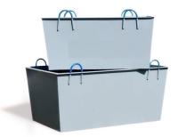 Тара для раствора ТР-1,0 м3, 3 мм