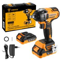 Гайковерт аккумуляторный бесщеточный DEKO DKIS-Li, 20В, 2*3.0Ач, 370 Нм, в кейсе по ценам производителя в Екатеринбурге с доставкой по всей России