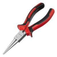 Круглогубцы Nickel, 160 мм, никелированные, двухкомпонентные рукоятки Matrix по ценам производителя в Екатеринбурге с доставкой по всей России