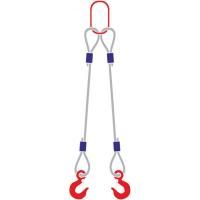 Строп канатный 2СК,  с 2 крюками 20Т x 5М