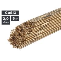 Пруток сварочный TIG, бронза (CuSi3), Ø 2,0 мм, 5 кг купить в Москве с доставкой по всей России | ProtosMarket.ru