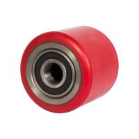 Ролик для гидравлических тележек с подшипниками, полиуретан, 80 х 70мм по ценам производителя в Екатеринбурге с доставкой по всей России