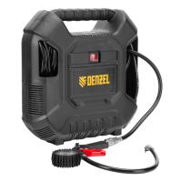 Компрессор воздушный DL1100 1.1 кВт, 180 л/мин, с набором аксессуаров Denzel