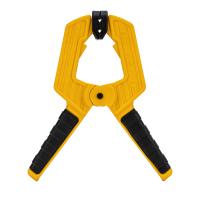 Струбцина клещеобразная, усиленная 80 х 60 мм, двухкомпонентные рукоятки Denzel