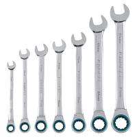 Набор ключей комбинированных с трещоткой, 8-19 мм, 7 шт, CrV Gross по ценам производителя в Екатеринбурге с доставкой по всей России