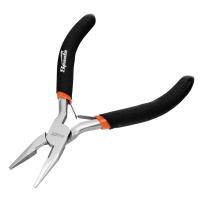 Длинногубцы прямые Mini, 130 мм, никелированные, авторазжим Sparta по ценам производителя в Екатеринбурге с доставкой по всей России