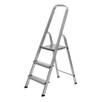 Стремянка, 3 ступени, алюминиевая, Сибртех по ценам производителя в Екатеринбурге с доставкой по всей России