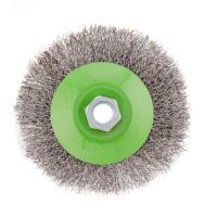 Щетка для УШМ, 115 мм, М14, "тарелка", витая проволока 0.3 мм Сибртех по ценам производителя в Екатеринбурге с доставкой по всей России