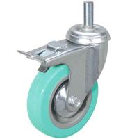 Колесо аппаратное поворотное SCtgb 93 75 мм с болтом и тормозом (N) по ценам производителя в Екатеринбурге с доставкой по всей России