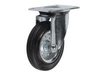 Колесо поворотное усиленное резина SRC 55 125 мм по ценам производителя в Екатеринбурге с доставкой по всей России