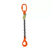 5,3т 3м Строп OCALIFT 1СЦ цепной т8 G80 с самозакрывающимся крюком цепь глазированная