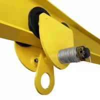 Каретка ручная 1т тип GCT тележка на двутавр холостая без привода