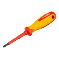 Отвертка Insulated, PH1 x 75 мм, CrMo, до 1000 В, двухкомпонентная рукоятка Matrix Professional по ценам производителя в Екатеринбурге с доставкой по всей России