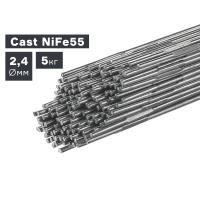 Пруток сварочный TIG, чугун (Cast NiFe55), Ø 2,4 мм, 5 кг по ценам производителя в Екатеринбурге с доставкой по всей России