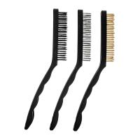 Набор щеток, 3 шт, металлические с пластмассовой ручкой, большие Matrix по ценам производителя в Екатеринбурге с доставкой по всей России