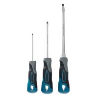 Набор отверток SL, 3 шт, S2, трехкомпонентная рукоятка Gross по ценам производителя в Екатеринбурге с доставкой по всей России