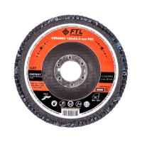 Круг лепестковый с керамическим абразивом для шлифования по нержавеющей стали FTL Everest 29 125 х 22,2 мм P80
