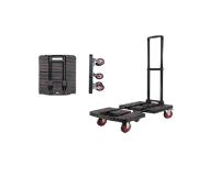 Тележка складная платформенная TOR PT-220 220 кг 400х585(705) мм колеса 100 мм х 5 шт купить в Москве с доставкой по всей России | ProtosMarket.ru