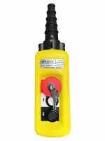 Пульт управления 2 кнопки, 1 скорость, стоп, ключ, IP55 A2713Y