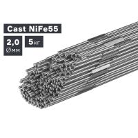 Пруток сварочный TIG, чугун (Cast NiFe55), Ø 2,0 мм, 5 кг по ценам производителя в Екатеринбурге с доставкой по всей России