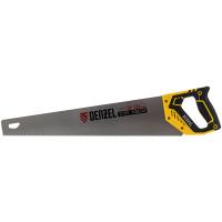 Ножовка по дереву, 500 мм, 11 TPI, зуб 3D, двухкомпонентная рукоятка Denzel по ценам производителя в Екатеринбурге с доставкой по всей России