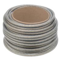 Трос металлополимерный прозрачный ПР-8.0, толщина 8.0 мм, моток 20 метров Сибртех по ценам производителя в Екатеринбурге с доставкой по всей России