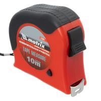 Рулетка Double fixation,10 м х 25 мм,обрезиненный корпус,двойная плавная фиксация Matrix по ценам производителя в Екатеринбурге с доставкой по всей России