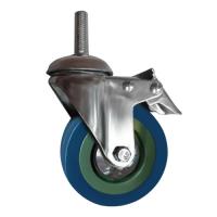 Аппаратная колесная опора с протектором на шинке SCtgb 93 PVC купить в Москве с доставкой по всей России | ProtosMarket.ru