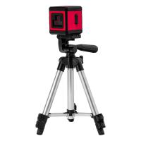 Лазерный уровень XQB GREEN Pro SET, 20 м, зеленый луч, батарейки, штатив MTX