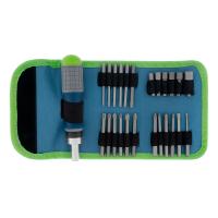 Отвертка реверсивная с набором бит и торцевых головок, 25 шт, CrV, чехол Сибртех по ценам производителя в Екатеринбурге с доставкой по всей России