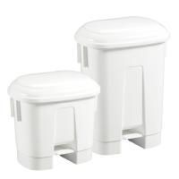 Контейнер пластиковый Filmop Sirius с педалью (белый, 30 литров )