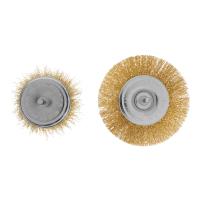 Набор щеток для дрели, 2 шт, 1 плоская, 100 мм, 1 "чашка", 75 мм, со шпильками Matrix по ценам производителя в Екатеринбурге с доставкой по всей России