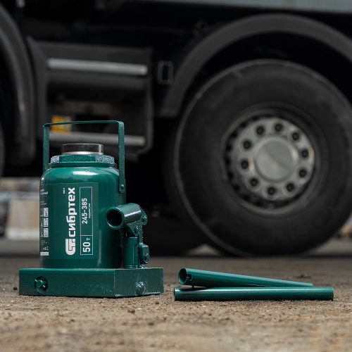 Домкрат гидравлический бутылочный, 50 т, 245-385 мм Сибртех по ценам производителя в Екатеринбурге с доставкой по всей России