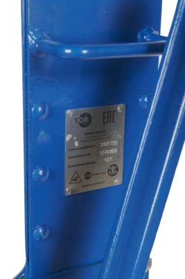 Домкрат реечный TOR ДР 10000 10 т с обрезиненной ручкой по ценам производителя в Екатеринбурге с доставкой по всей России