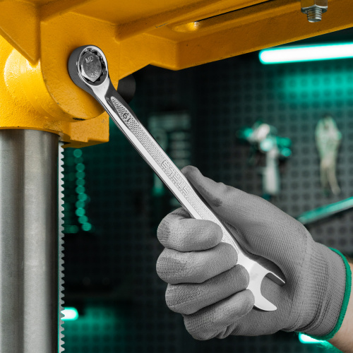 Ключ комбинированный, 19 мм, CrV, антислип Stels по ценам производителя в Екатеринбурге с доставкой по всей России