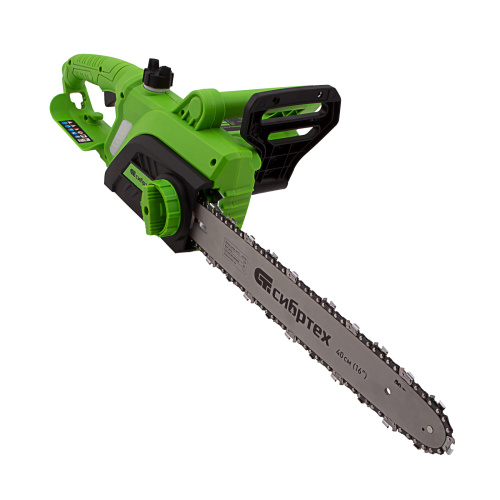 Пила цепная электрическая ПЦЭ-2200П с поперечным двигателем, 2.2 кВт, 16'' (40 см) Сибртех по ценам производителя в Екатеринбурге с доставкой по всей России