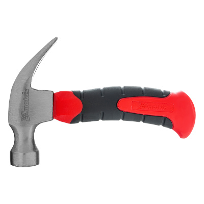 Молоток-гвоздодер мини, фибергласовая двухкомпонентная рукоятка, 250 г Matrix по ценам производителя в Екатеринбурге с доставкой по всей России