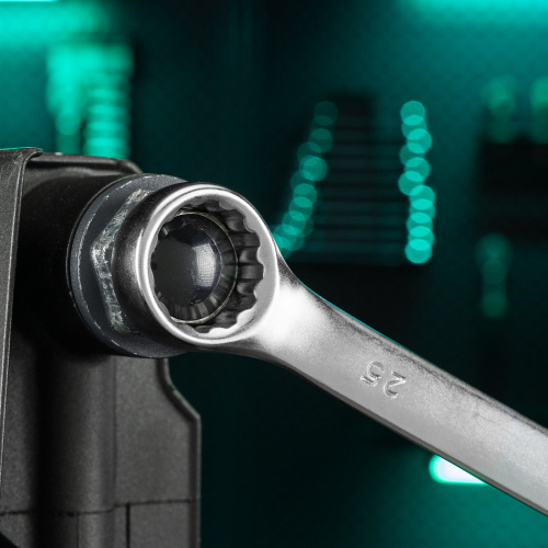 Ключ комбинированный, 25 мм, CrV, матовый хром Stels по ценам производителя в Екатеринбурге с доставкой по всей России