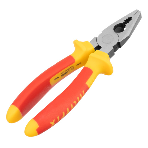 Плоскогубцы комбинированные, Insulated, 180 мм, двухкомпонентные рукоятки Matrix Professional по ценам производителя в Екатеринбурге с доставкой по всей России