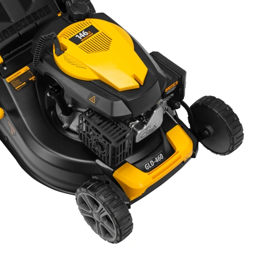 Газонокосилка бензиновая GLD-460, 146 куб.см, ширина 46 см, ручная, 7 уровней, травосборник 50 л Denzel по ценам производителя в Екатеринбурге с доставкой по всей России