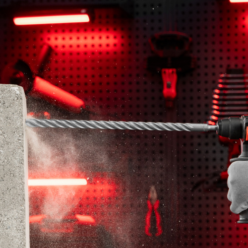 Бур по бетону, 18 x 400 мм, SDS PLUS c крестовой пластиной MATRIX по ценам производителя в Екатеринбурге с доставкой по всей России