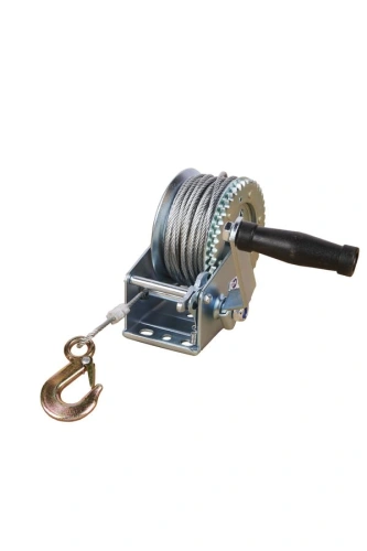 Лебедка ручная барабанная с тросом  400кг  20м оцинкованная TOR FD по ценам производителя в Екатеринбурге с доставкой по всей России