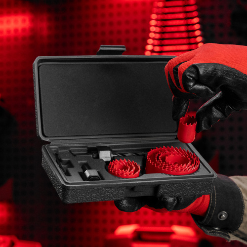 Набор кольцевых пил по дереву, 19-64 мм, 11 предметов Matrix по ценам производителя в Екатеринбурге с доставкой по всей России