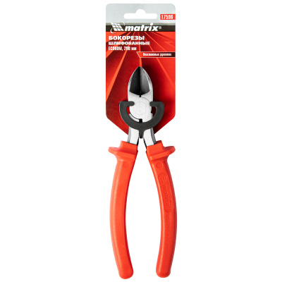 Бокорезы Econom, 200 мм, шлифованные, пластмассовые рукоятки Matrix по ценам производителя в Екатеринбурге с доставкой по всей России