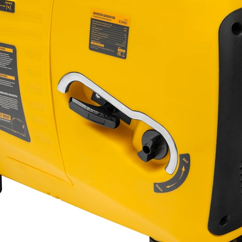 Генератор инверторный GT-3200iSE, 3.2 кВт, 230 В, бак 6 л, закрытый корпус, электростартер Denzel по ценам производителя в Екатеринбурге с доставкой по всей России