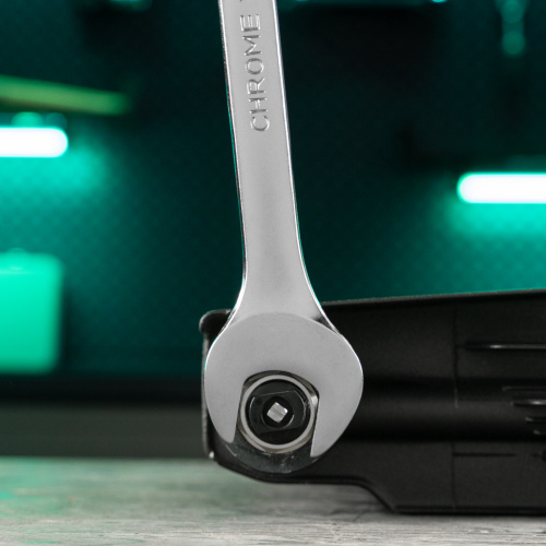 Ключ комбинированный, 27 мм, CrV, матовый хром Stels по ценам производителя в Екатеринбурге с доставкой по всей России